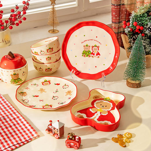 摩登主妇圣诞礼物陶瓷马克杯带盖高颜值女生咖啡杯子吸管水杯 商品图9