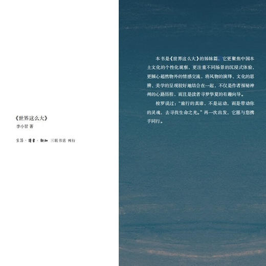 行走的灵魂 李小甘 著 三联书店旗舰店 商品图2