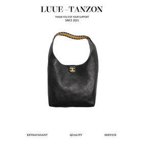 香奈儿 25P 新款Hoho 黑金 小号中号单肩包（KISS*MM）