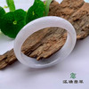 派瑞翡翠 翡翠手镯 糯冰 浅紫 商品缩略图0