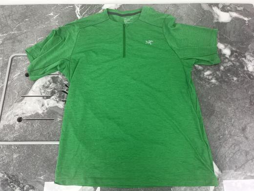 瑕疵ARCTERYX/始祖鸟 Cormac 1/4 Zip SS 男士1/4拉链户外圆领短袖T恤 商品图0
