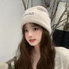 【YW】无忧购35元2件韩版刺绣字母针织帽子秋冬季保暖毛线帽冷帽（截单后3-5天发货) 商品缩略图0