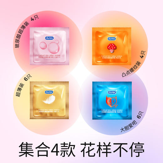 杜蕾斯魔力玻玻四合一20只 商品图1