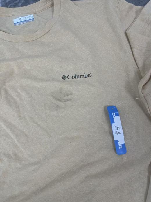 瑕疵Columbia/哥伦比亚 男士夏季印花纯色户外透气休闲圆领短袖T恤 商品图3