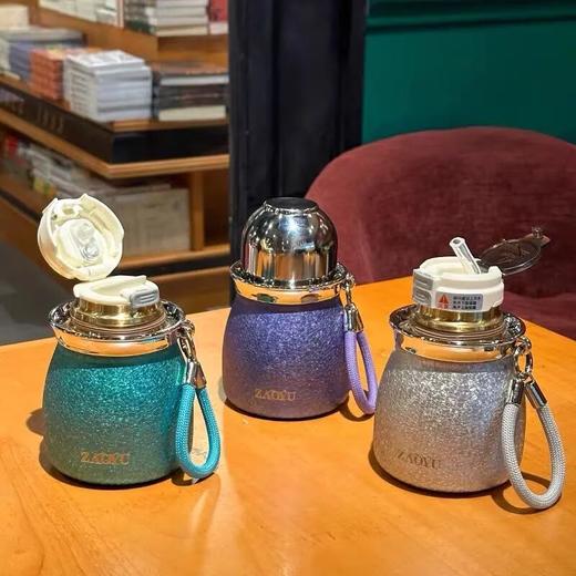 【2个仅109元】ZAOYU「紫葫芦」覆钛保温杯 ， “紫气东来，福禄全开”，380ml，保温6-8小时 商品图6