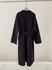 【高品质私服】【IC绢丝羊毛双面呢系带大衣】打造时髦放松亦不失精致的女性形象N1020-CC【无标出货 介意慎拍】 商品缩略图12