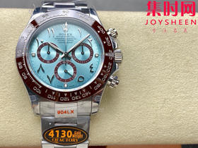 劳力士新款 QF配重版 重量170克+ 迪通拿冰蓝迪配重版 4130机 男士腕表