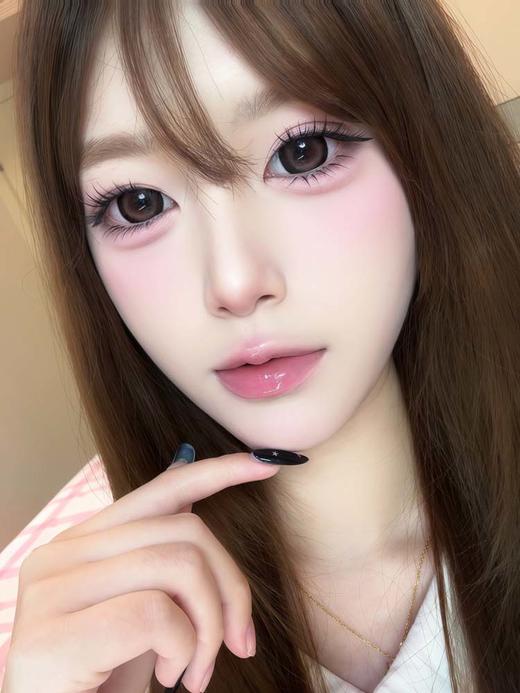 Hanawink 半年抛 甜心暴击粉 直径14.5mm着色14.4mm 商品图8