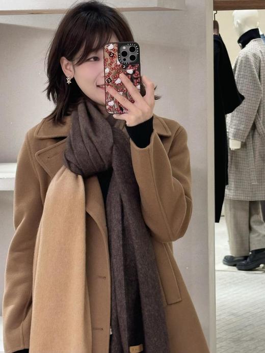 【高品质私服】【IC全羊绒围巾】山羊绒的保暖性佳，打造温暖柔软的舒适手感N1121-CC【无标出货 介意慎拍】 商品图3