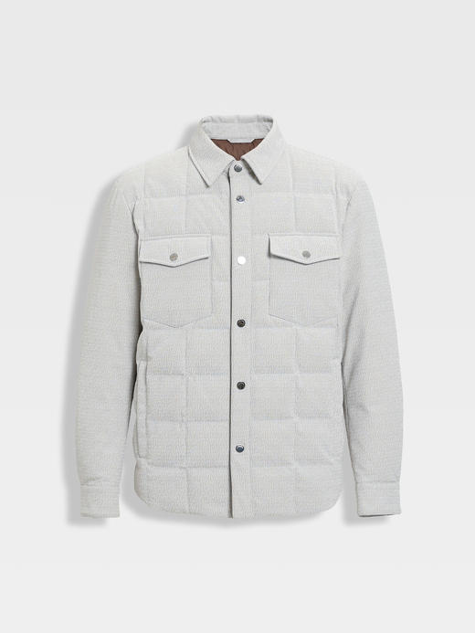 callisto糯米白衬衫款白鹅绒羽绒服 商品图0