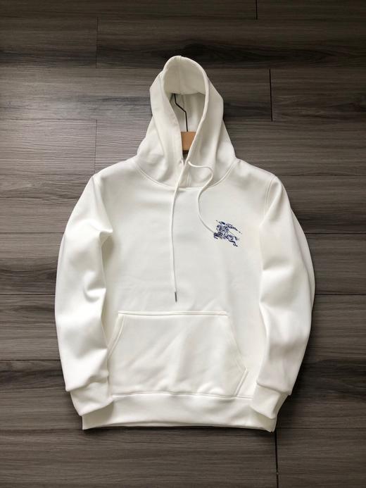 D111726新款后背字母logo男女款加绒连帽卫衣 商品图4