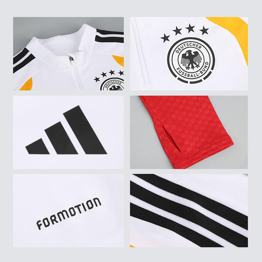 小李子ADIDAS阿迪达斯德国球迷版半拉链长袖训练服成人男KB4492 商品图3