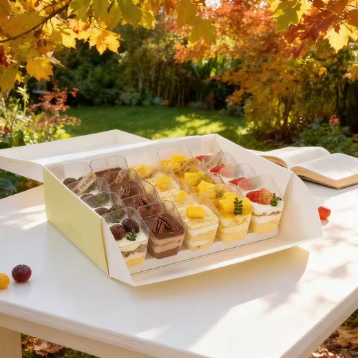 半糖下午茶丨轻甜风味戚风分享杯【周末不制作】 商品图0