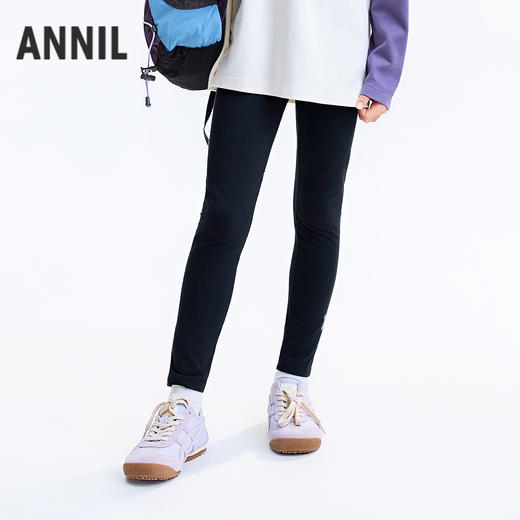 【实体店同款】女童针织打底裤秋季新款安奈儿童装AG536147 商品图1