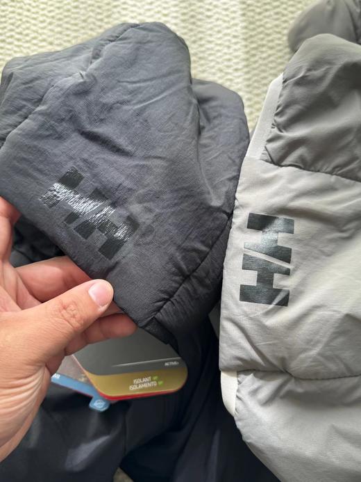 D111718男士轻薄防风透气P棉户外徒步连帽棉服 商品图7