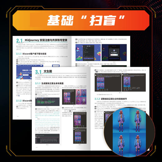 Midjourney+StableDiffusion+Photoshop AI服装设计基础与实战 服装设计教程书AIGC 商品图4