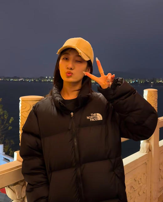 北家拼色保暖700蓬羽绒含羽绒冬季立领棉服 商品图7