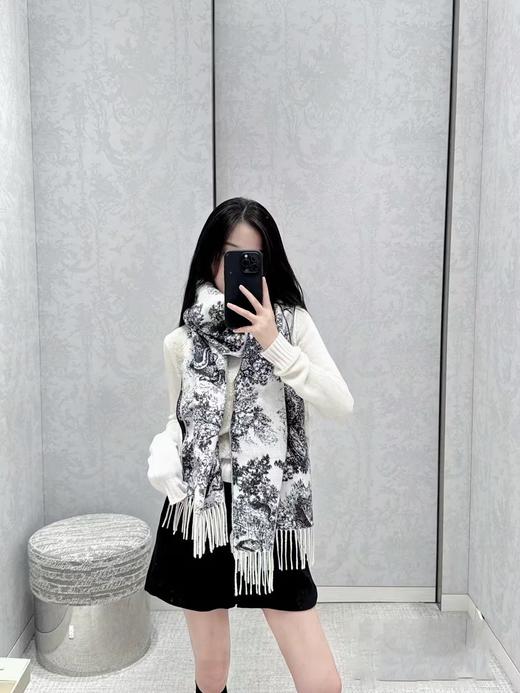 迪奥 新款 动物园印花围巾（DSX） 商品图6