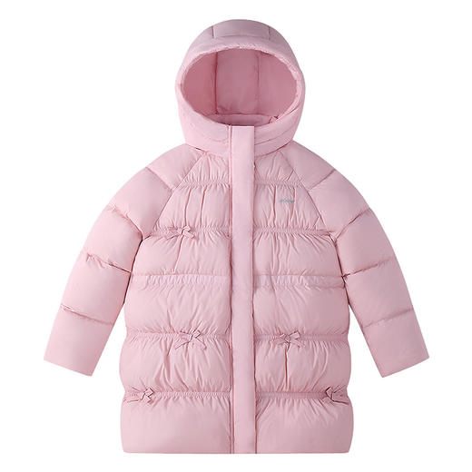 【实体店同款】女童中长款羽绒服冬季新款安奈儿童装AG545469 商品图7