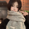 【YW】无忧购高品质羊毛混纺针织麻花软糯围巾MHW0325（截单后3-5天发货) 商品缩略图8