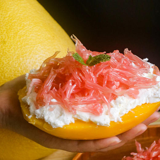 【清甜爽口】马家柚 蜜柚 柚子 柔嫩滋润 2个果彩箱装 商品图3