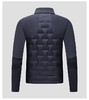 D111703羽绒拼接压胶轻薄保暖男士秋冬薄款羽绒服外套 商品缩略图8