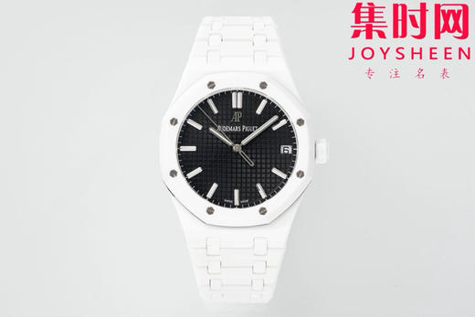 爱彼 APS皇家橡树15500系列 皇家橡树全陶瓷 15500陶瓷壳 白陶瓷 男士腕表 新到货，凭借陶瓷材质与Cal.4302一体机 商品图0