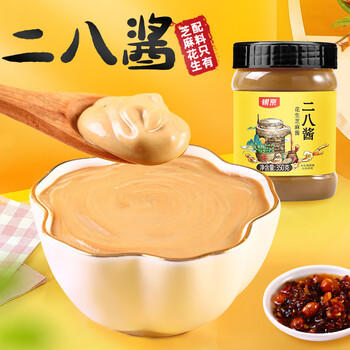 银京二八酱350g 调味酱老北京芝麻花生酱芝麻酱拌面凉皮火锅蘸料 /粮油调味 /调味品 /中式酱料 商品图3