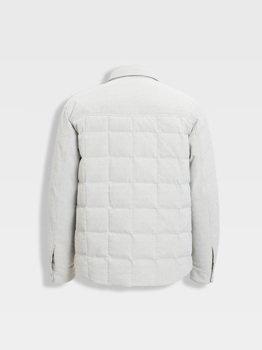 callisto糯米白衬衫款白鹅绒羽绒服 商品图1