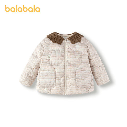 【商场同款】巴拉巴拉童装儿童羽绒服女宝宝外套2025新款冬装上衣 商品图4