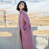 西子/【安妮霍尔】牦牛绒骆驼绒桑蚕丝羊毛混纺双面呢拼水貂大衣/DYYF149 商品缩略图1