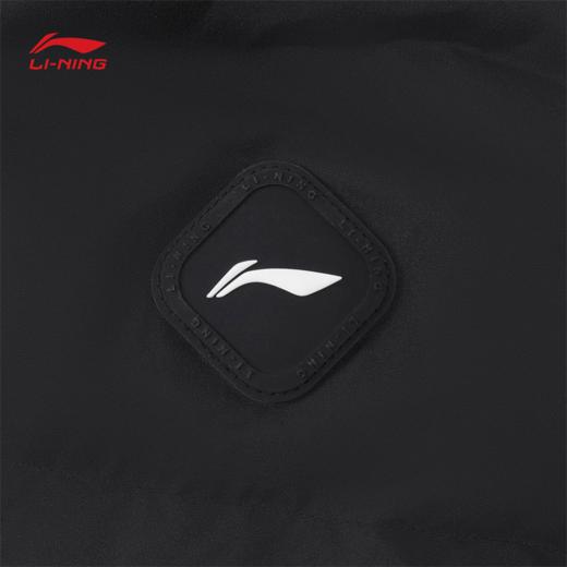 李宁女子保暖防泼水鸭绒短羽绒服AYMV198 商品图3