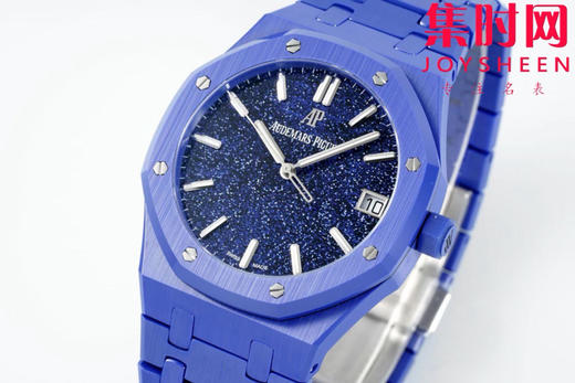 爱彼 APS皇家橡树15500系列 皇家橡树全陶瓷 15500陶瓷壳 蓝陶瓷 星空盘 男士腕表 新到货，凭借陶瓷材质与Cal.4302一体机 商品图2