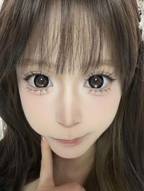 Hanawink 半年抛 甜心暴击棕 直径14.5mm着色14.4mm