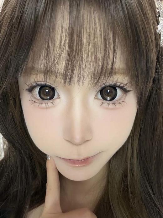 Hanawink 半年抛 甜心暴击棕 直径14.5mm着色14.4mm 商品图0