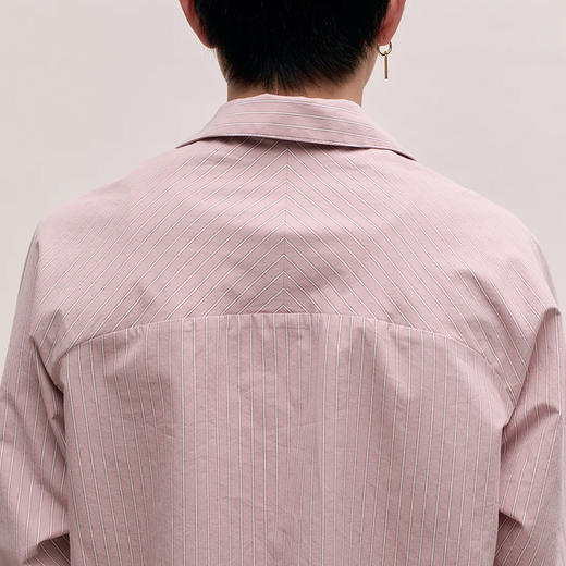 A KIND OF GUISE GUSTO SHIRT 意大利面料宽松条纹长袖衬衫 商品图2