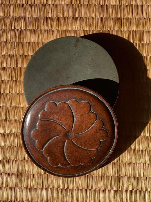 圆形端石硯与黄杨木葵花盖，顺丰包邮 商品图10