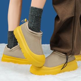 王一博同款！舒适长绒毛男女冬季保暖雪地靴