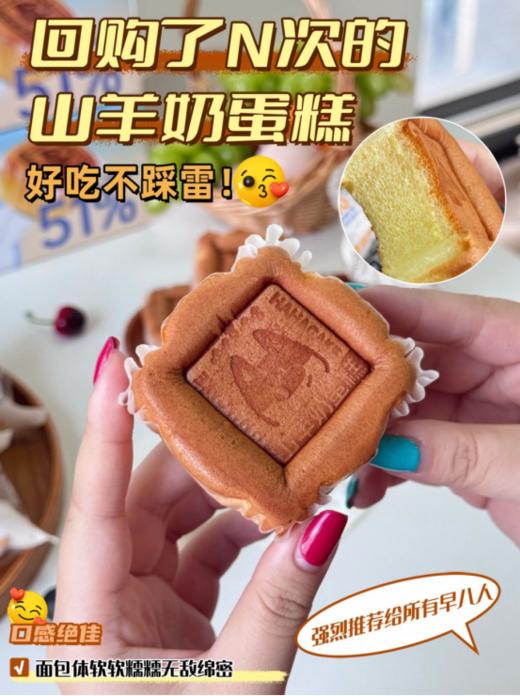 😭被问爆链接📢【哈哈喜哈哈山羊奶蛋糕】软到咬云朵☁️51%鲜鸡蛋❗入口即化❗惊喜口感💥蛋奶香十足🔥早餐/娃加餐/老人吃都绝❗❗❗ 商品图1