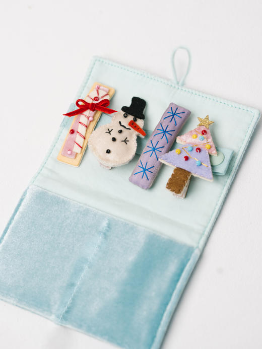 【云优选】Levaland原创设计24新品diy圣诞咕卡花环圣诞树 商品图4