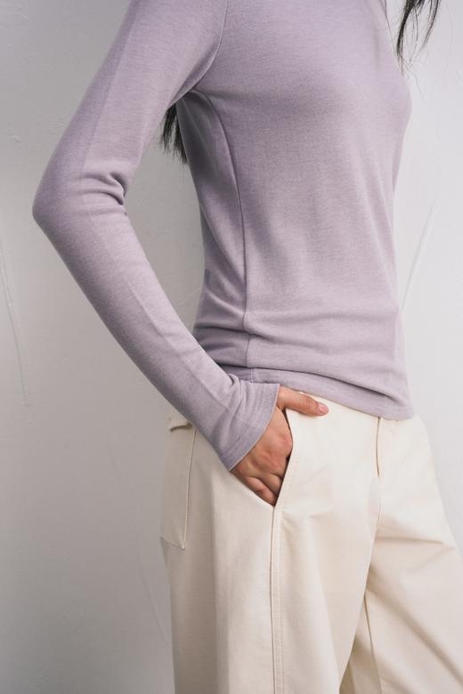 Gesamy格桑米中领天丝羊毛轻绒衣25W-G421 商品图2