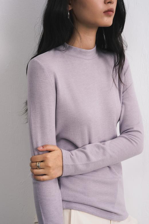 Gesamy格桑米中领天丝羊毛轻绒衣25W-G421 商品图1