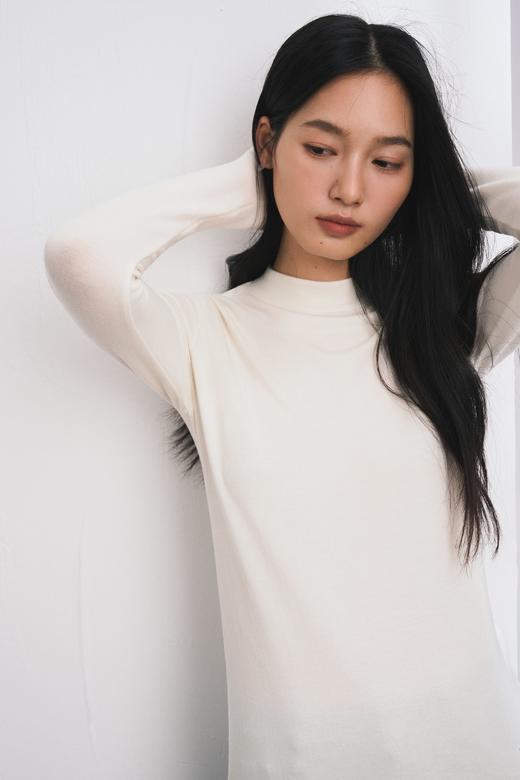 Gesamy格桑米中领天丝羊毛轻绒衣25W-G421 商品图3