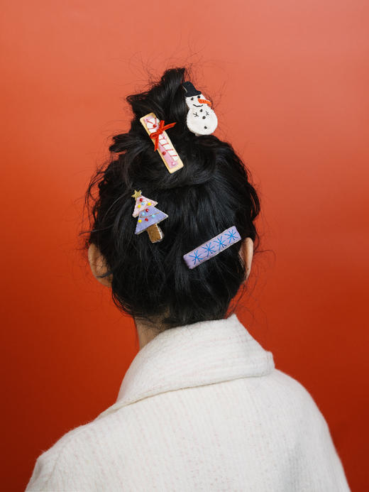 【云优选】Levaland原创设计24新品diy圣诞咕卡花环圣诞树 商品图1