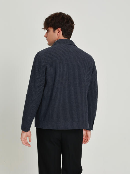 callisto雪茄棕仿条绒纹理可脱卸内胆尼克 商品图9