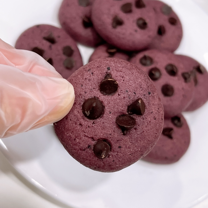 蓝莓巧克力软曲奇