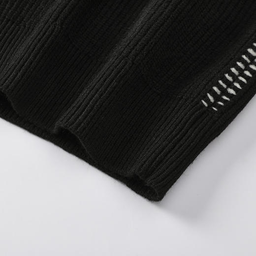 2025秋款男士套头针织衫保暖舒适休闲日常通勤百搭纯色上衣K&C 商品图5