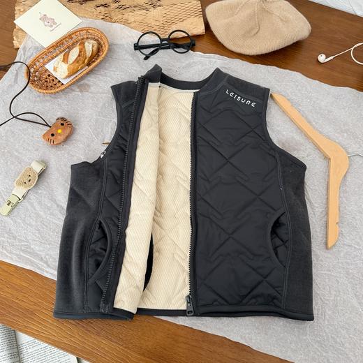 🔥校服搭档【马甲款-MUBENMI木本木米三明治棉服】始*鸟同款面料🔅 3M™新雪丽+🐑绵羊毛+ ♨️发热腈纶填充✔️三重保暖🔥 商品图8