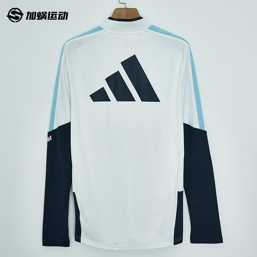 SFS阿迪达斯2026世界杯阿根廷冬季球员版半拉链训练服长袖JZ5969 商品图1