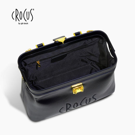 Crocus罗马假日手提包 日常通勤 复古简约 百搭时尚 商品图5